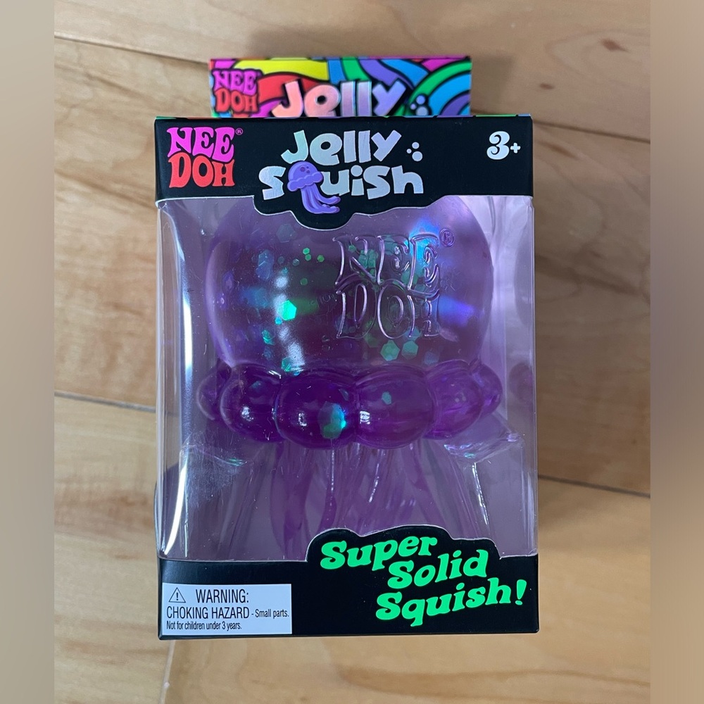 NeeDoh Jelly Squish- Purple